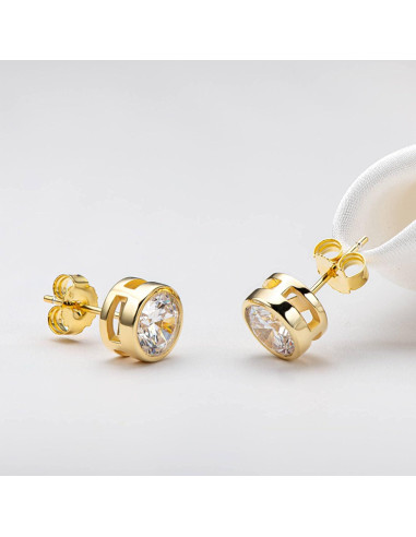 Respaldos de Pendientes 14K Orgrimmar - 3 Pares Dorados