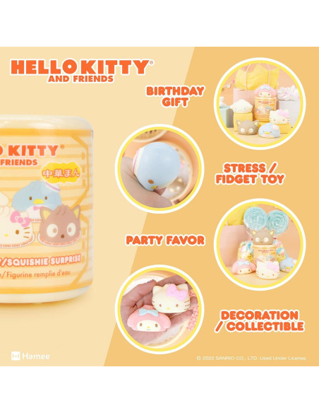 Juguete Squishy de Sorpresa Hamee Hello Kitty 1 Pc. 81.9g