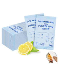 Toallitas de limpieza desechables Hipruict 100 unidades con jabón