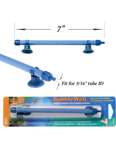 Difusor de Oxígeno Quickun 17.78 cm para Acuario 2 Pcs