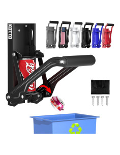 Trituradora de Latas Kotto 16oz Automática Pared Negra