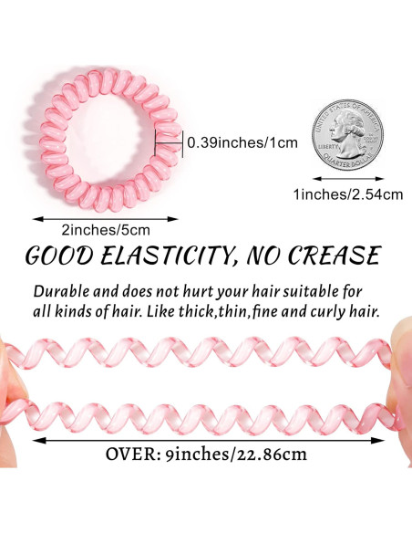 Tiras de Cabello DED Espirales 24 Pcs Color Caramelo Cristal Tiras de Cabello DED Espirales 24 Pcs Color Caramelo Cristal