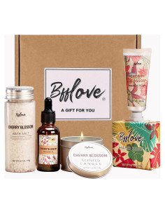 Set de Regalo Spa para Mujeres BFFLOVE 5pcs Flor de Cerezo