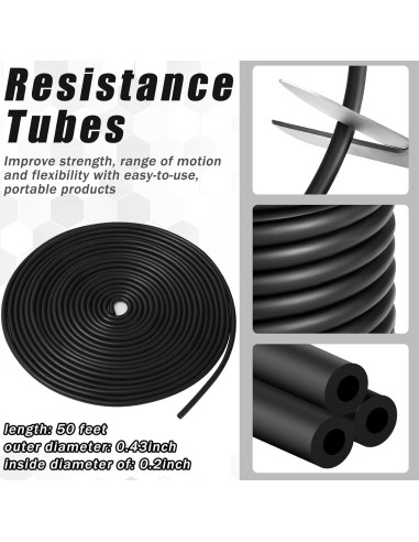 Tubo de Resistencia Elástico Wesnoy 15.25m Nivel Avanzado