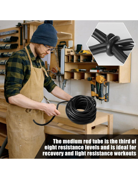 Tubo de Resistencia Elástico Wesnoy 15.25m Nivel Avanzado