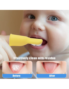 Cepillo de Dientes para Bebés Socub 3 Lados 3-18 Meses 2