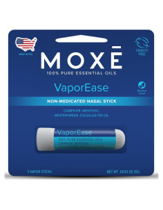 Inhalador Nasal Portátil MOXE VaporEase Aroma Mentol