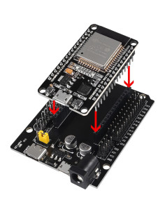 Kit 3 Placas de Desarrollo ESP32 DORHEA con Expansión GPIO 2
