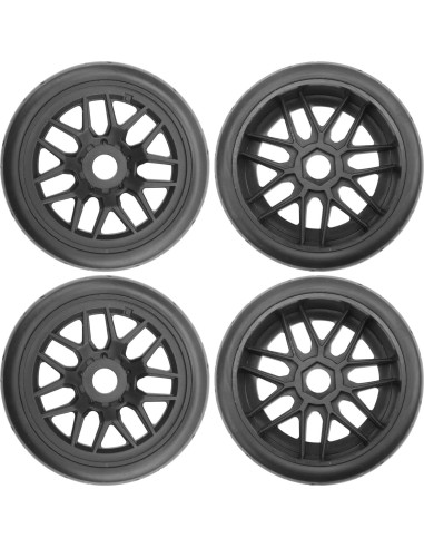 Paquete de 4 Neumáticos RC Vgoohobby 1/8 Buggy Todo Terreno