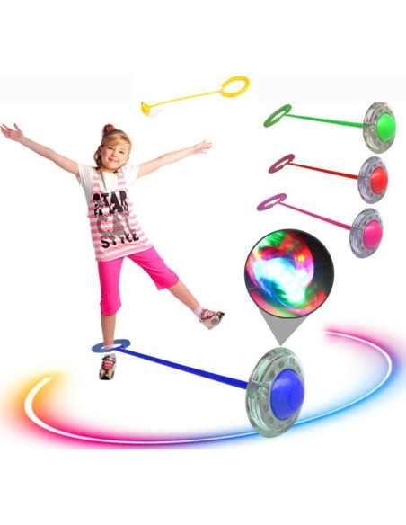 Pelota de Salto para Tobillo Aihan, Juguete Fitness Niños 5-10 Años