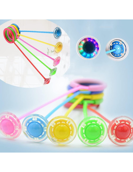 Pelota de Salto para Tobillo Aihan, Juguete Fitness Niños 5-10 Años