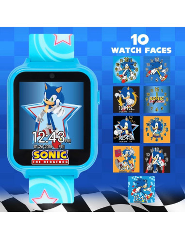 Reloj Inteligente para Niños Sonic the Hedgehog SNC4055AZ - Azul