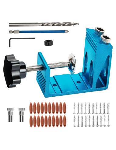 Kit de Plantilla de Agujeros Caramote con Guía de Taladro 15