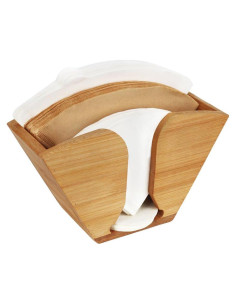 Soporte de Filtro de Café de Bambú Unibene para Aeropress y Chemex