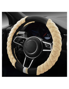 Funda Universal para Volante Cxtiy de Piel Acolchada 38cm