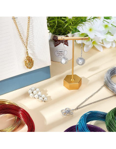 Alambre de Aluminio 1mm PH PandaHall 10 Colores 198 Metros 2