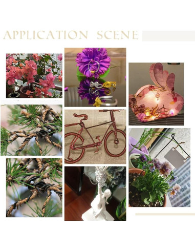 Alambre de Aluminio 1mm PH PandaHall 10 Colores 198 Metros