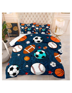 Conjunto de Edredón Individual Tailor Shop Deportes 2 Piezas