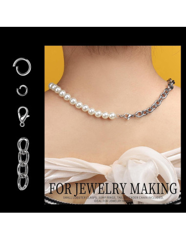 Kit de Llaveros 265PCS LEOBRO - Clips, Anillos y Ganchos