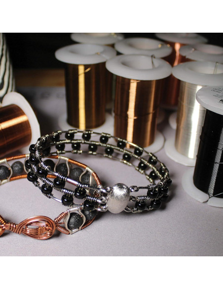 Alambre de Cobre 18 Gauge El Beadsmith 9.14m Latón Antiguo