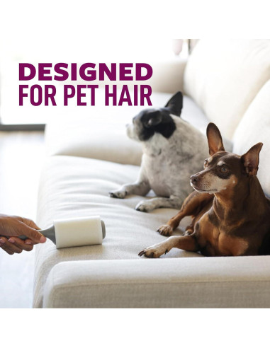 Rodillo Adhesivo Extra Pegajoso Scotch-Brite 2 Unidades 140 Hojas