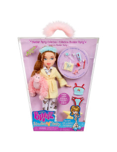 Muñeca Bratz Fiesta de Sueños Meygan con 2 Pijamas y Accesorios