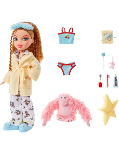 Muñeca Bratz Fiesta de Sueños Meygan con 2 Pijamas y Accesorios 2