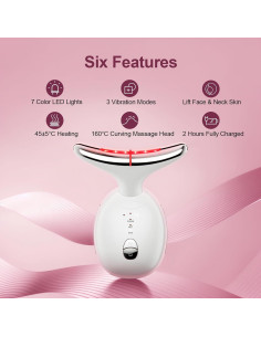 Masajeador Facial LED GDKLXL 7 en 1 para Cuidado de Piel 2