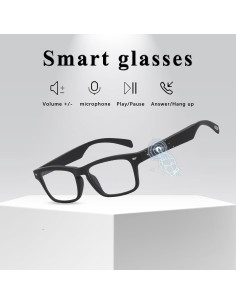 Gafas Inteligentes Bluetooth xunmirusu KY01B Luz Azul 32g 2