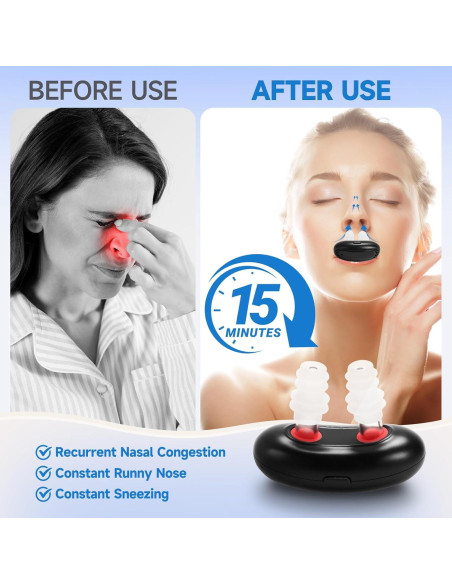 Dispositivo de Terapia Nasal de Luz Roja REALBEBFF BTBZ111