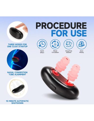 Dispositivo de Terapia Nasal de Luz Roja REALBEBFF BTBZ111