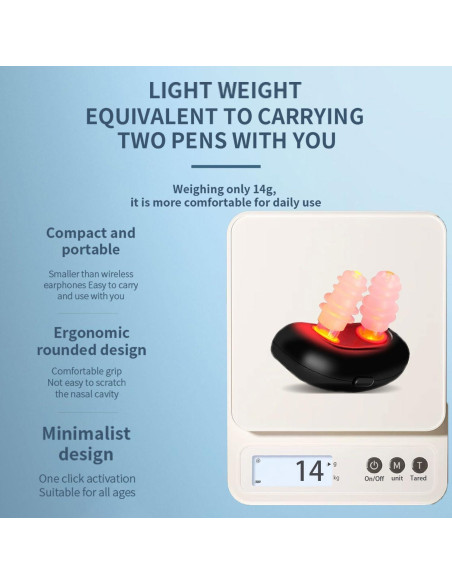 Dispositivo de Terapia Nasal de Luz Roja REALBEBFF BTBZ111