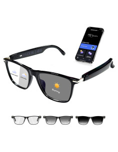Gafas Inteligentes AI xunmirusu M01 Bluetooth 5.3 IP67