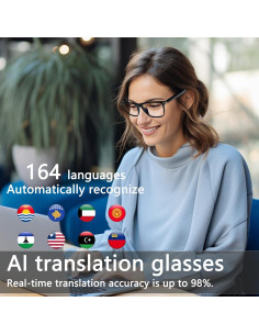 Gafas Inteligentes AI xunmirusu M01 Bluetooth 5.3 IP67 2