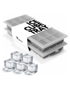 Bandeja de Hielo Glacio - Moldes de Silicona Flexibles 2 Pzs