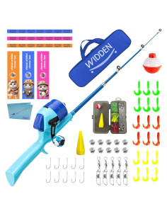Caña de Pesca Telescópica WIDDEN para Niños 101.6 cm