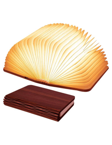 Lámpara de Libro Plegable Vergissm LED Recargable 3 Colores