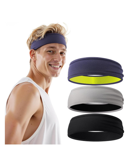 Banda para la Cabeza Braylin - Paquete de 3 Unidades Unisex