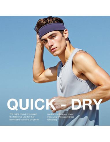 Banda para la Cabeza Braylin - Paquete de 3 Unidades Unisex