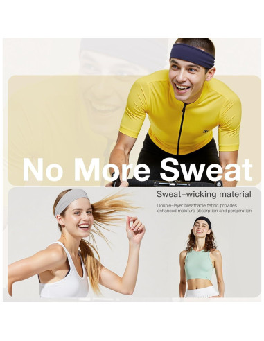 Banda para la Cabeza Braylin - Paquete de 3 Unidades Unisex