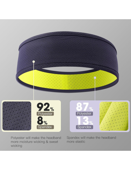 Banda para la Cabeza Braylin - Paquete de 3 Unidades Unisex