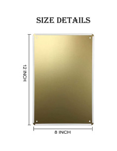 Póster Retro de Chakra 7 - Metal 20x30 cm - Decoración Espiritual 2