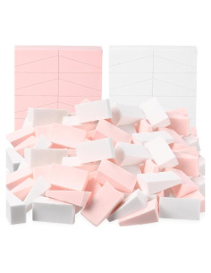 Esponjas Cosméticas TecUnite 100 Piezas Triangulares