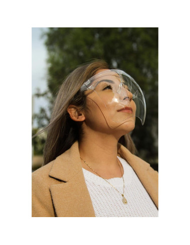 Gafas de Sol ZeroUV Visera Protectora Antivaho Transparente