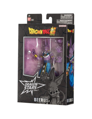 Figura de Acción Beerus Dragon Ball Super 16,5 cm Bandai