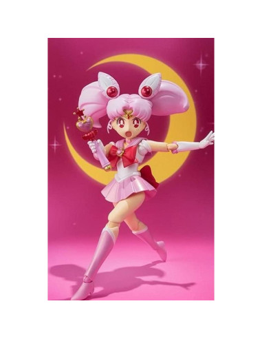 Figura de Acción Sailor Chibi Moon Bandai S.H.Figuarts 15+