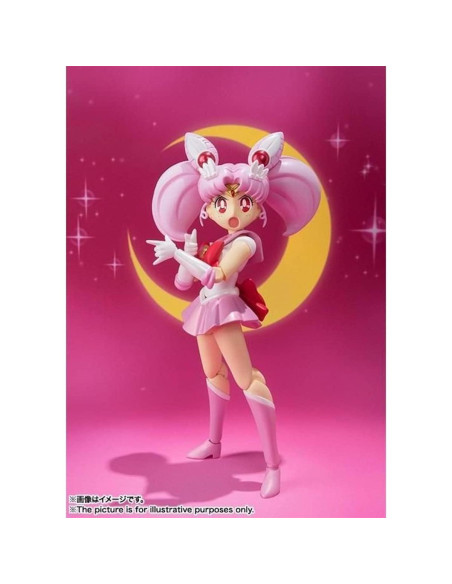 Figura de Acción Sailor Chibi Moon Bandai S.H.Figuarts 15+