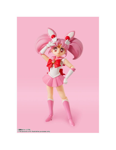 Figura de Acción Sailor Chibi Moon Bandai S.H.Figuarts 15+