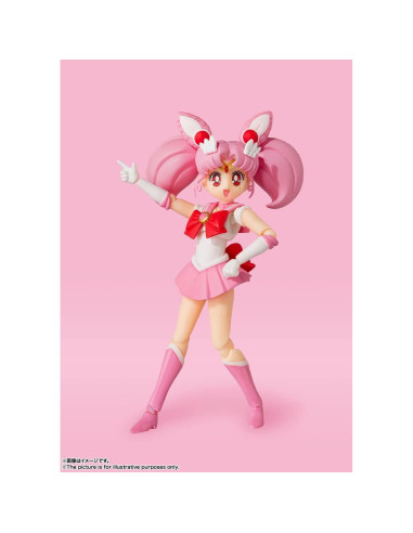Figura de Acción Sailor Chibi Moon Bandai S.H.Figuarts 15+
