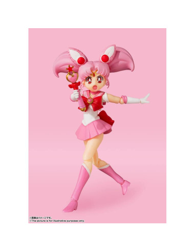 Figura de Acción Sailor Chibi Moon Bandai S.H.Figuarts 15+